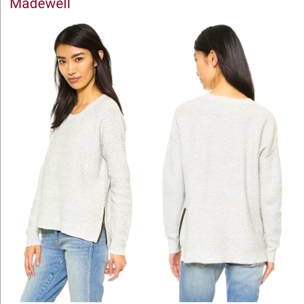 Madewell Zipper Sweater